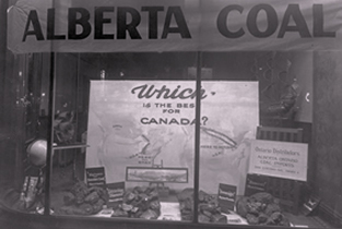 An Alberta coal company advertises in Ontario