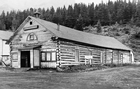 The Canmore Opera House as it appeared in the early 1950s