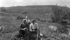 Archibald Dingman with two men in Alberta foothills, ca. 1914-17. Source: Glenbow Archives, NC-67-9