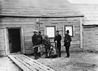 George Dawson (standing centre) and his surveying party in British Columbia, 1879; despite his disabilities, Dawson explored and surveyed large regions of Canada, documenting the nation’s geological resources.
