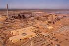 Syncrude’s Mildred Lake plant as it appeared in the late 1970s. Source: Courtesy of Syncrude Canada Ltd.