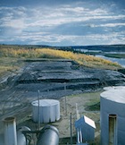 The mine at the Alberta Government Oil Sands Project