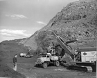Surface mining in the Crowsnest Pass after 1950