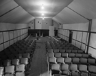 The interior of the Canmore Opera House as it appeared after closure