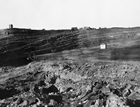 Surface mining at Diplomat Mine near Forestburg around 1950