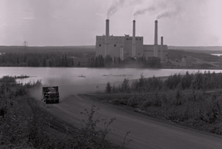 The Wabamun electrical power plant