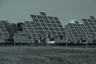 Photovoltaic array in Germany, 2007