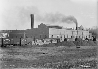The city power plant in Edmonton, 1912<br/>Source: Glenbow Archives, NC-6-271