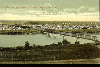 Gas Town of the West<br/> Source: Image courtesy of Peel’s Prairie Provinces, a digital initiative of the University of Alberta, PC010811