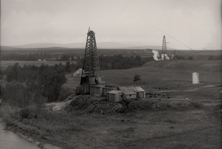 Oil wells Dingman No. 1 and No. 2