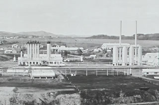Royalite creates a subsidiary, Madison Natural Gas, to gather and process gas from wells in the Turner Valley region. <br />Source: Provincial Archives of Alberta, P4723b (Detail)