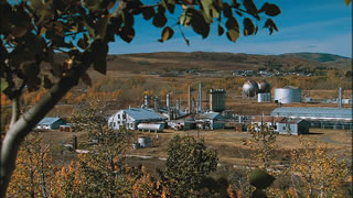 The Turner Valley gas plant is determined to be significant for its role in the development of Canada’s oil and gas history and is declared to be a National Historic Site of Canada on November 24, 1995. <br />Source: Alberta Culture and Tourism